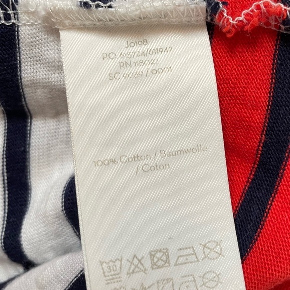 Boden Paulina Jersey Dress Red Pop Colorblock 10R - Picture 6 of 7